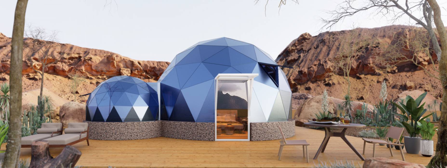 青山区球形智能光伏玻璃星空房